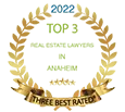 Top 3 Real Estate Lawyers In Anaheim 2022